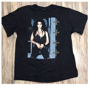 Vintage 1989 Cher Heart of Stone Tour 1989 TShirt